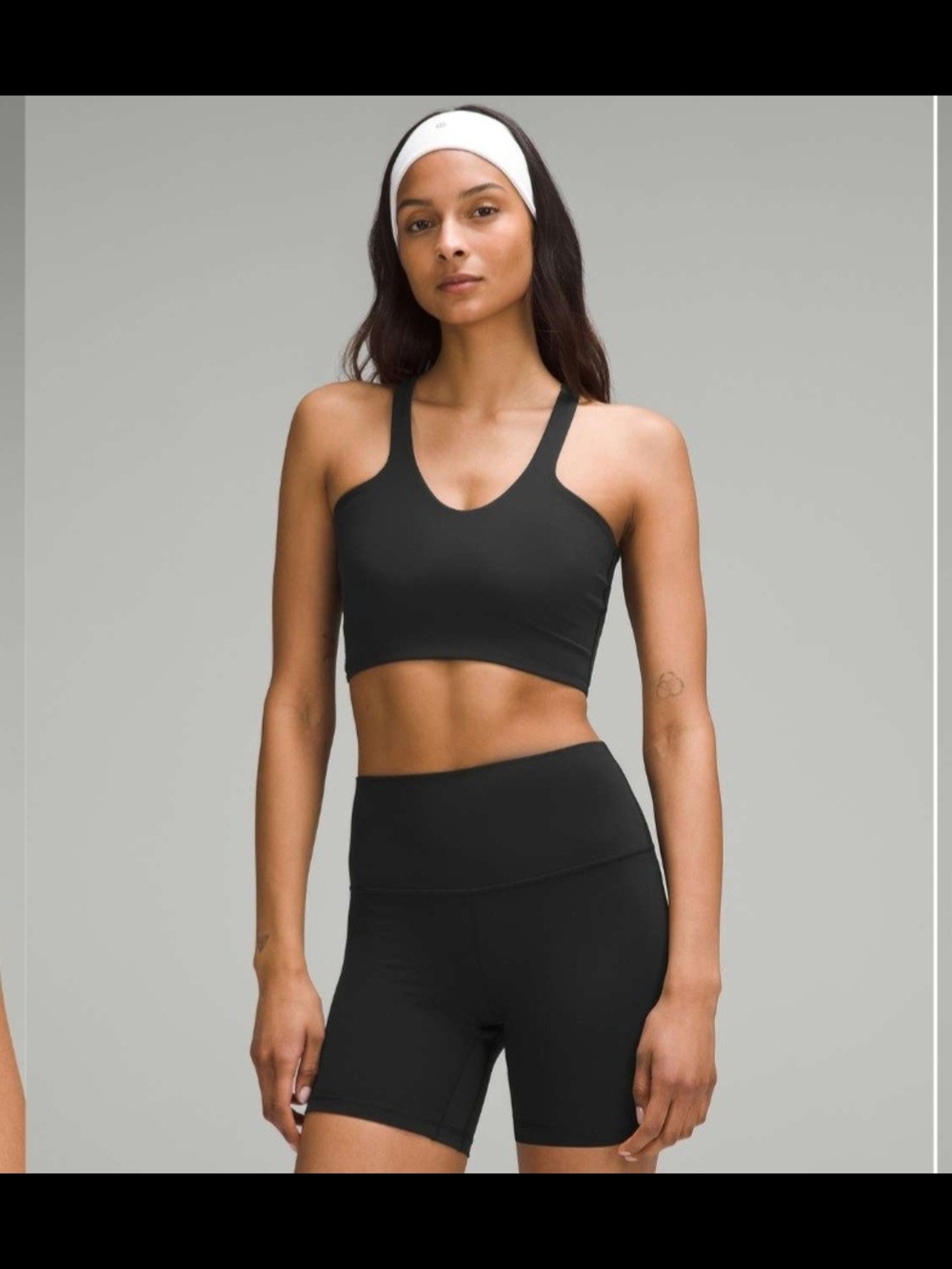 NWT Lululemon Bend This V and Racer Bra *Light Support A-C Cups
Black SiZe S/M